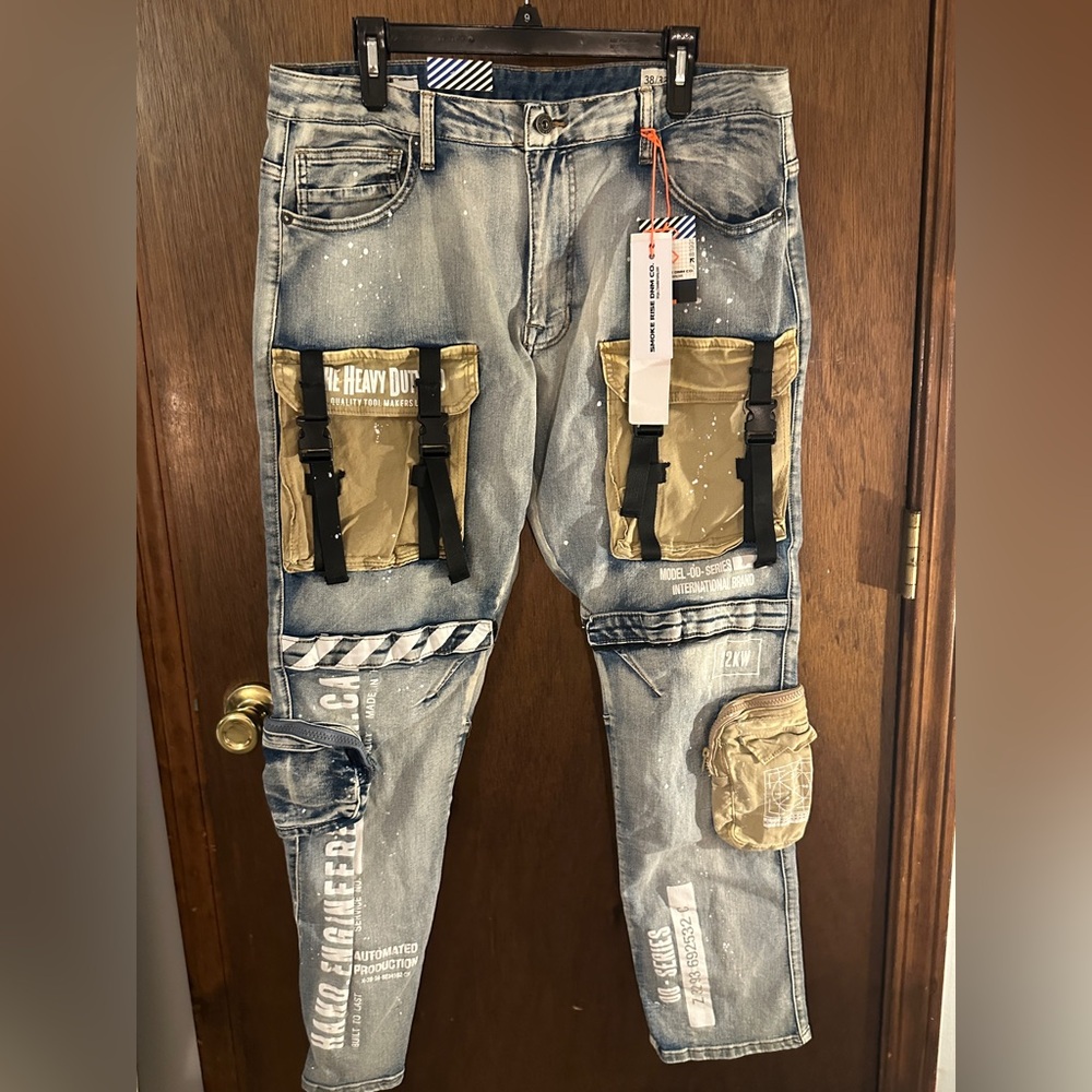 Men's Smoke Rise multi pocket jeans